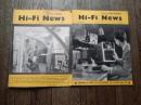 Hi-Fi News Magazine　1956年年8月号　1959年年7月号　CLASSICAL RECORD NEWS　2冊
オーディオ雑誌