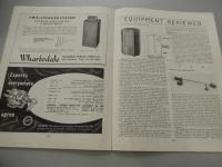 Hi-Fi News Magazine　1956年年8月号　1959年年7月号　CLASSICAL RECORD NEWS　2冊
オーディオ雑誌