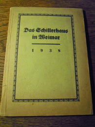 Das Schillerhaus in Weimar　1938