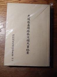 光復後臺灣地區文壇大事紀要. 台北:行政院文化建設委員会,民国74 [1985]. 