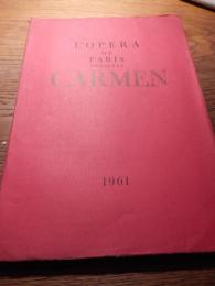 ■出演者24名のサイン入　国立パリ・オペラ座歌劇団来日公演パンフ「歌劇カルメン（1961年）（昭和36年）9月に東京宝塚劇場」
ガブリエル・デュシュルジュ直筆サイン入、ロベルト・ベンジ直筆サイン入、ジャン・ラフォルジュ直筆サイン入、ロベール・ジル直筆サイン入、ロベルト・ベンジ直筆サイン入、モーリス・ブリュネ直筆サイン入、フィオレラ・マリア二直筆サイン入、セルジュ・アプリュッツェーゼ直筆サイン入、ロベルト・ベンジ直筆サイン入、ジャーヌ・ロード直筆サイン入、グラース・バンブリー直筆サイン入、コンスエラ・イバネース直筆サイン入、ロベルト・ベンジ直筆サイン入、ジョルジェット・スパネリス直筆サイン入、ジャーヌ・ベルビエ直筆サイン入、アニー・タラール直筆サイン入、エリザベート・ブラッスール直筆サイン入、ロベルト・ベンジ直筆サイン入、ギュスター・ボチオ直筆サイン入、ウイリアム・マッカルパイン直筆サイン入、ガブリエル・バキエ直筆サイン入、ロベール・マッサール直筆サイン入、ジャンクリストフ・ブノワ直筆サイン入、ミシェル・アメル直筆サイン入、ジャック・マルス直筆サイン入、レモン・ステフネル直筆サイン入、レレ・トリアナ直筆サイン入