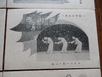 戦前サーカス絵葉書　6種　大魔術カサネボックス　柳樽ノ曲藝　最新式アックルバー　大一丁ノ曲　一輪車針金渡り　レビュー　空中サーカス　ドロップ式自転車曲　大魔術トランク抜け　ハネダシネ曲　ブンカイ自転車ノ曲