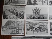 御即位弐記念絵葉書14種内パノラマ2種　昭和三年十一月於京都御学行　鳳凰の巻　タトウ付
