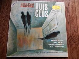 Jean-Paul Sartre ‎– Huis Clos　 (Vinyl, LP, Album) アルバムカバー　ジャン・ポール・サルトル
レーベル:Deutsche Grammophon ‎– 2761 002
2枚組 LP, Album
France 版