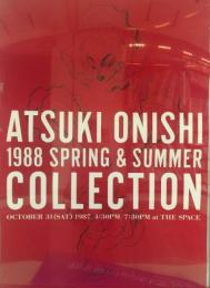 Atsuki Onishi 金子國義 1988年春夏　コレクションポスター (赤)B1サイズ　728 mm × 1030 mm 
