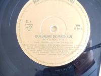 10インチ　Guillaume de Machaut　Messe Nostre Dame　HM25148　ドイツ盤　 	Harmonia Mundi 	HM 25 148 	Germany 	1961