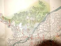 金沢市街案内図　一万二千分の一　約55-39ｃｍ　昭和26年　金沢観光協会