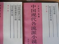 中国現代各流派小説選1〜4　厳家炎／北京大学出版　1986 Ａ５判　