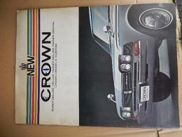 1960年代 トヨタ NEW クラウン オーナーデラックス カスタム MS50 カタログ パンフレット 旧車 
サイズ(約)  34cm X 25cm 
