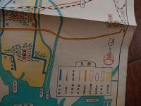宮田用水灌漑区域図　鳥瞰図　66-44ｃｍ　❓一郎作