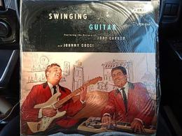 LP盤　Jody Carver & Johnny Cucci　スティールギター
‘‘Swinging Guitar’’（LPCM-1044）