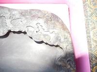 　端渓硯　天然　18ｃｍ-15ｃｍ
（木箱入り）