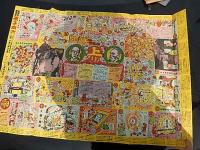 科学教育漫画 原子双六（湯川博士ノーベル賞受賞記念）
 日本発明新聞社 案/下馬三郎 画
    出版社 日本発明新聞社
    刊行年 1950?　
解説 袋(端少いたみ)付　本体一面状態良　53x76cm