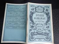 Ford Home Almanac and Facts Book 1939