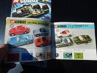 RGIカタログ3冊　世界のコーギートーイ型録　ミニカーカタログ　1971　1973　1974　アサヒ玩具