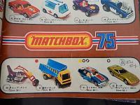 4冊　MATCHBOX　マッチボックス　日本語版　カタログ　1971年〜1976年　ミニカー　チェック跡あります。
