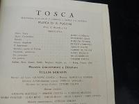 Teatro Reale dell'Opera Tosca di Giacomo Puccini Stagione 10 1936 1937 Caniglia　