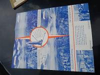 戦前パンフ　EMPIRE STATE　OBSERVATORIES　開いた時のサイズ約38ｃｍ-30ｃｍ