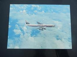 JAL　日本航空　DC-8 JET COURIER　エアライン発行絵葉書1960's