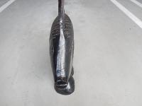 魚漆木彫　朝鮮  民芸　李朝　韓国　56ｃｍ-50ｃｍ　厚さ12ｃｍ