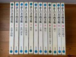 俳人の書画美術　全１２冊
貞徳・西鶴　森川昭執筆（俳人の書画美術 / 座右宝刊行会編集, 第1巻）芭蕉　井本農一執筆（俳人の書画美術 / 座右宝刊行会編集, 第2巻）蕉門諸家　中村俊定, 堀信夫執筆（俳人の書画美術 / 座右宝刊行会編集, 第3巻）中興諸家村松友次執筆（俳人の書画美術 / 座右宝刊行会編集, 第4巻）蕪村　岡田利兵衛執筆（俳人の書画美術 / 座右宝刊行会編集, 第5巻）一茶　宮脇昌三, 鈴木勝忠執筆（俳人の書画美術 / 座右宝刊行会編集, 第6巻）子規　和田茂樹執筆（俳人の書画美術 / 座右宝刊行会編集, 第7巻）漱石　瀬沼茂樹, 福田清人執筆（俳人の書画美術 / 座右宝刊行会編集, 第8巻）碧梧桐・井泉水・山頭火　伊澤元美執筆（俳人の書画美術 / 座右宝刊行会編集, 第9巻）虚子　富安風生 [ほか] 執筆（俳人の書画美術 / 座右宝刊行会編集, 第10巻）江戸の画人　鈴木進執筆（俳人の書画美術 / 座右宝刊行会編集, 第11巻著者 鈴木勝忠・他　明治の画人　（俳人の書画美術 / 座右宝刊行会編集, 第12巻）
    出版社 集英社
    