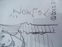 江口寿史◇直筆イラストサイン色紙額装◇ストップひばりくん