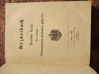 Arzneibuch für das Deutsche Reich : Dritte Ausgabe (Pharmacopoea Germanica, editio IV  Berlin1900