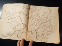 ウルトラかいじゅうぬりえ　よいこ6月号ふろく　昭和46年
1ページだけ使用　全16頁
