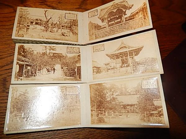 明治初期鶏卵紙写真帖 京都名所撮影 PHOTOGRAPHY 3冊 桑田清新堂 明治