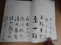 上村占魚旧蔵芳名帖　昭和31年　松本たかし　岩見静々　八子つとむ　福田貂太郎　水原徳言　中村琢二　橋本春霞　高野素十　湯浅桃邑　清水基吉　染川鉄之助　鈴木雹吉　佐久間谺男　町田雅尚　町田龍三　岡田周子　大木格次郎　棟方志功　吉野秀雄ほか