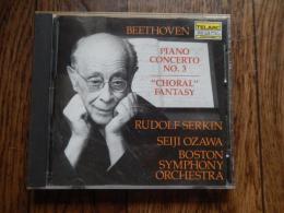 BEETHOVEN:PIANO CONCERTO NO.3/CHORAL FANTASY:R.SERKIN(p)/S.OZAWA(cond)/BSO/TANGLEWOOD FESTIVAL CHORUS
小澤征爾 　レーベルTelarc
