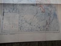 地図　菅平中心スキー・コース図　十万分之１
新潟鉄道局
    刊行年 昭10
 1枚
    解説 裏面経路行程表　地図１枚　47×30
