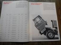 HENSCHEL Kipper Allradkipper  トラックカタログ　　全10頁


ヘンシェル（独: Henschel）は、ドイツ、カッセルで設立された機械・車両メーカーである。ヘンシェルはドイツの初期の蒸気機関車を製作し、一時期はヨーロッパで最も重要な機関車製造メーカであった。当初はヘンシェル・ウント・ゾーン（Henschel & Sohn）、1957年からヘンシェル・ヴェルケ（Henschel Werke）となった[1]。1925年から1970年代まで、ヘンシェルはトラックやバスの製造でもドイツ有数のメーカであった。1933年から1945年までは、ヘンシェルはカッセルにおいて戦車を、ベルリンにおいて航空機とミサイルの製造を行っていた。この中には有名なティーガーI戦車も含まれる。 