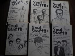 ZINE6冊　SOUL　STAFF 　NO3NO4NO5NO3NO6NO8NO9　鈴木武彦　