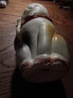 昭和セルロイド招き猫　天地約19cm