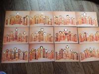 絵はがき  こけし屋 こけしコレクション 愛でるこけし 1集2集全揃い タトウ付き 南部系　生地山系　肘折系　遠刈系　弥治郎系　津軽系　土湯系　山形作並系　鳴子系　蔵王高湯系　