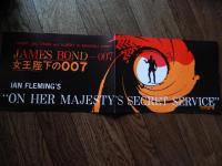 二つ折り 映画チラシ/【女王陛下の007】 ピーター・R・ハント 監督/ジョージ・レーゼンビー
