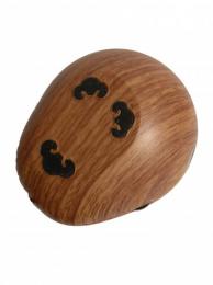 ブッダマシーン"木魚型大(一心)"中国語 / Buddha machine"Wood block"手の平サイズの木目調木魚型。ストラップも付いているのでアクセサリーにもオススメ。USB充電式、イヤホンジャック付き。側面に電源とボリューム、曲送り/戻しボタンが付いています。※新品、未開封です。サイズ8cm x 5cm x 7cm重量107g素材樹脂付属品USBケーブル、ストラップ 　 
             
