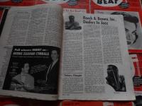 17冊　DOWN BEAT　1954年から1955年　
ジャズ雑誌　Kitty Kallens RICHARD MALTBY CHRIS CONNOR DAVE BRUBECK 
Benny Goodman　Count Basie