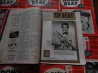 17冊　DOWN BEAT　1954年から1955年　
ジャズ雑誌　Kitty Kallens RICHARD MALTBY CHRIS CONNOR DAVE BRUBECK 
Benny Goodman　Count Basie