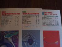 数理科学　2001年1月号〜12月号　12冊　株式会社サイエンス社

数理科学　2001年1月号　特集　時間とは何か時間が生んだ世界観とパラダイム
数理科学 2001年2月号 特集　微分幾何の新世紀　応用数理，数理物理への展開
数理科学　2001年3月号　特集：物質とは何か　ークオークがひらく新しい物質観
数理科学 2001年4月号 場の量子論の新たな方向　その思想と展望をひらく
数理科学 2001年5月号 特集　電磁気学と現代物理学　マクスウェル方程式がひらく様々な道
数理科学 2001年6月号 特集　量子情報と量子コンピュータ量子力学と情報科学の壮大な融合
数理科学 2001年7月号 特集　スピンはさらにめぐる　ー量子力学の誕生から現代物理まで
数理科学 2001年8月号 特集　ゲノムサイエンスの新地平 30億文字の生命設計図を探る
数理科学 2001年9月号 特集　「点，粒子，場」
数理科学 2001年10月号 特集　ヒッグスの謎　素粒子物理の新たなパラダイム
数理科学 2001年11月号 特集　空間概念と物理学　創造される意味の源泉
数理科学 2001年12月号 特集　数学による物理の表現　その共進化と多様な可能性


