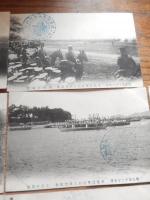 明治四十二秋季　東北陸軍特別大演習記念　絵葉書　7種　記念印