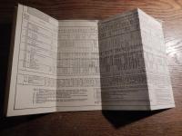 戦前　Long Island Rail Road Time Table ロングアイランド鉄道時刻表　1931年9月　66cmー18.5cm

LIRRは1834年にニューヨークとボストンを結ぶ計画で認可された。この計画ではロングアイランド東端のグリーンポートからコネチカット州ストーニントン（Stonington）はフェリーで連絡する予定だった。しかし、完全陸路でコネチカット州を通る鉄道、後のニューヨーク・ニューヘイブン・アンド・ハートフォード鉄道が開通したため、ボストンまでの延伸は断念した。以後、LIRRはロングアイランド内での鉄道会社同士の競争に重点を移してゆく。LIRRは1870年代にはこれらすべての路線を合併し、ロングアイランドの鉄道輸送で独占的な立場になった。LIRRは度々経営危機に陥っていたが、1900年にはペンシルバニア鉄道（PPR）がLIRRを買収し、傘下に収めた。PRRはLIRRが温めていたマンハッタン延長計画を推進し、1910年9月には自社路線のターミナル駅であり、マンハッタンの一等地に建つペンシルベニア駅へのLIRR乗り入れが実現することになる。この他にも当時潤沢な資金の有ったPRRとLIRRは以後半世紀近く関係を持ち続け、設備の近代化が進んだ。第二次世界大戦後には鉄道は斜陽産業となり利益は減る一方であった。苦しくなったPRRはLIRRの経営権を放棄し、LIRRは1949年に破綻、経営権は管財人のもとに移った。ニューヨーク州はこの鉄道がロングアイランド島の未来にどれほど重要かを理解していたので、破綻してから長きにわたり援助を続けた。1966年にはPRRが持っていた株式を州が買い取り、新設した交通部門のメトロポリタン・コミューター・トランスポーテーション・オーソリティー（Metropolitan Commuter Transportation Authority）の傘下に置いた。この組織は1968年にメトロポリタン・トランスポーテーション・オーソリティ（MTA）と名を変え現在まで続いている。MTAのもとでLIRRの再建は進み、現在アメリカで最も多くの人々が利用する通勤鉄道にまで成長した。 