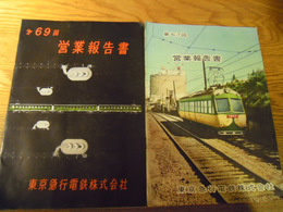 東京急行電鉄株式会社　第67回69回（昭和30年、31年）営業報告書
