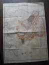 関東大震災　火災延焼状況地図　戦前