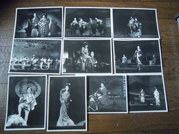 長谷川一夫　スチール写真　10枚　長谷川季子　司葉子　昭和47年東宝劇場　
