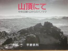 山頂にて　中央沿線・山からのパノラマ