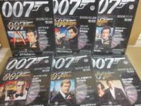 （ＤＶＤ）　００７　ジェームズ・ボンド　公式ＤＶＤコレクション　全２２話　ほぼ未開封　１・ゴールドフィンガーから２２・慰めの報酬まで揃い