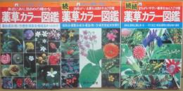 薬草カラー図鑑　正・続・続続　３冊一括　わたしの健康・別冊