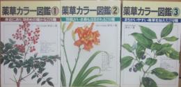 薬草カラー図鑑　１～３巻　３冊一括